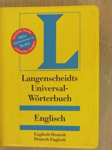 Holger Freese - Langenscheidts Universal-Wörterbuch Englisch [antikvár]