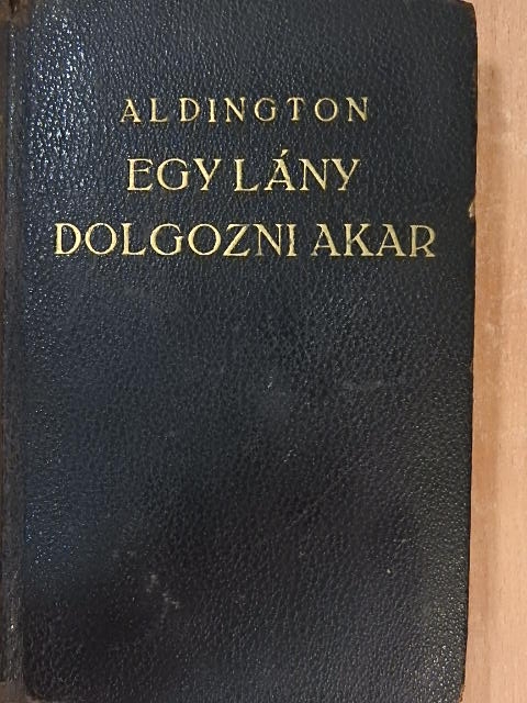 Richard Aldington - Egy lány dolgozni akar [antikvár]