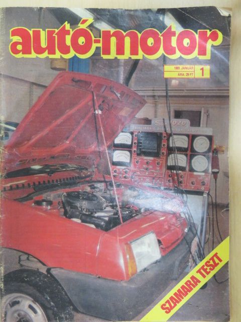 Almássy Tibor - Autó-Motor 1989. (nem teljes évfolyam)/Autó-Motor Magazin 1989. nyár-ősz [antikvár]