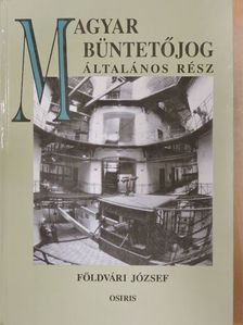 Földvári József - Magyar büntetőjog [antikvár]
