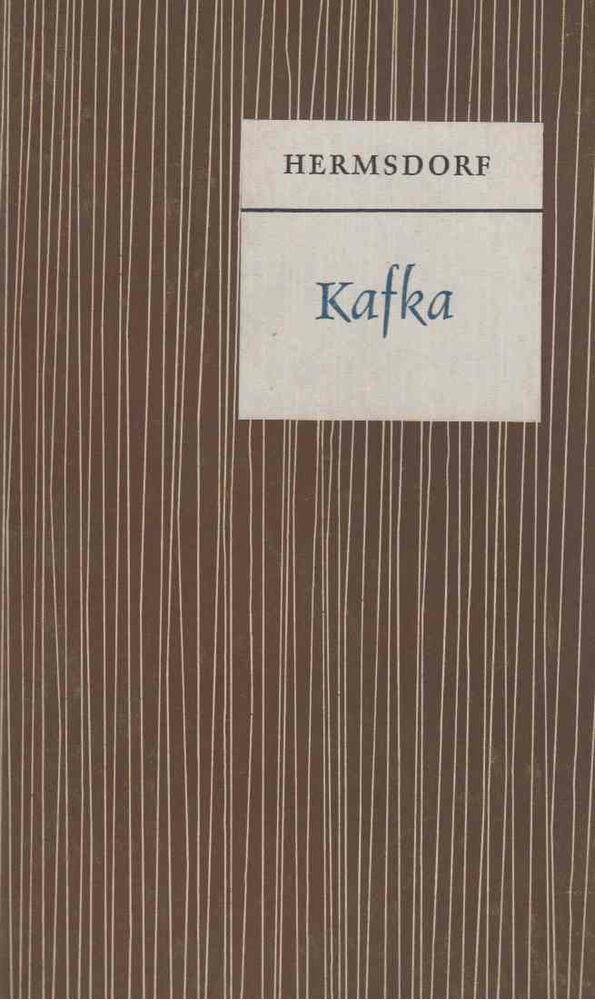 Klaus Hermsdorf - Kafka [antikvár]