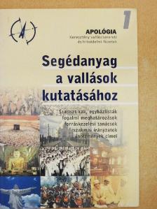 Szalai András - Segédanyag a vallások kutatásához [antikvár]