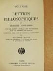Voltaire - Lettres philosophiques  [antikvár]
