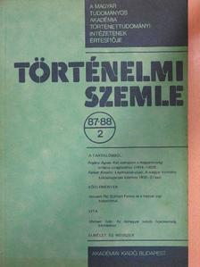 Ferber Katalin - Történelmi Szemle 1987-88/2. [antikvár]