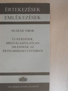 Huszár Tibor - Új kérdések, megválaszolatlan dilemmák az értelmiségkutatásban [antikvár]