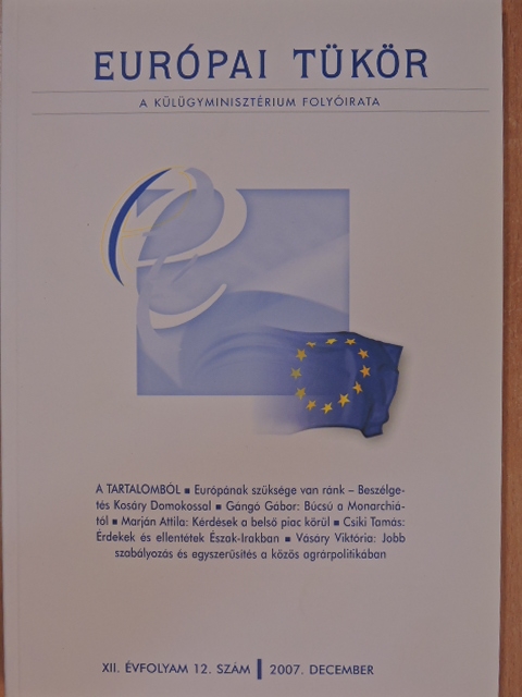 Csíki Tamás - Európai Tükör 2007. december - CD-vel [antikvár]