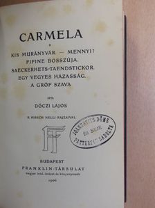 Dóczi Lajos - Carmela [antikvár]