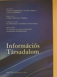 Információs Társadalom 2007/3. [antikvár]