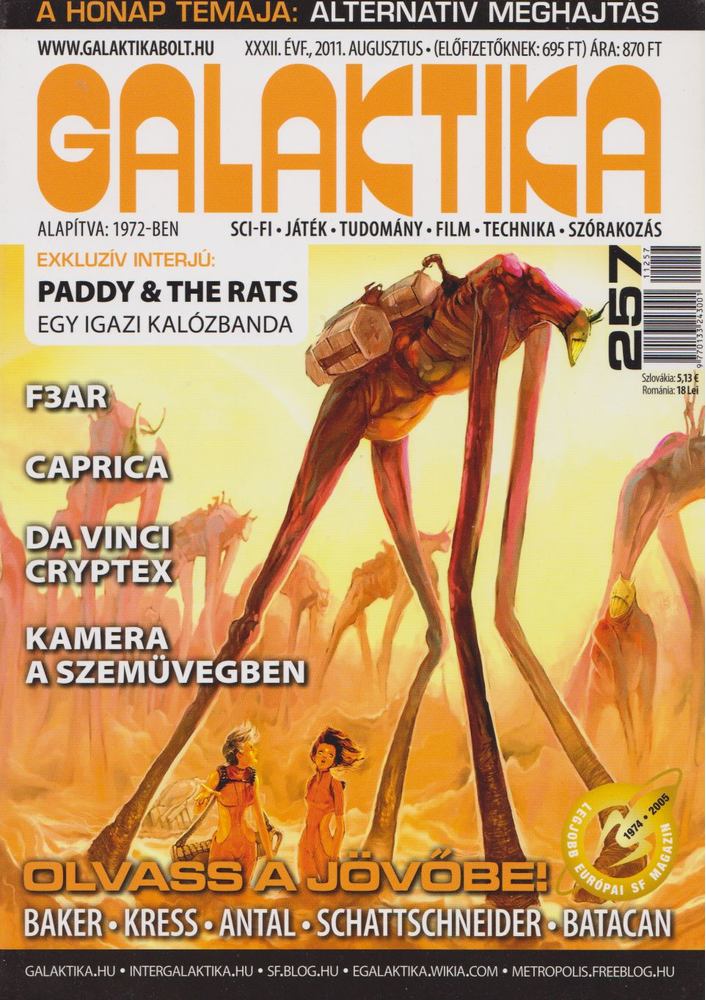 BURGER ISTVÁN - Galaktika 257. 2011. augusztus [antikvár]