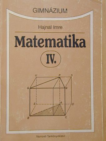 Hajnal Imre - Matematika IV. [antikvár]