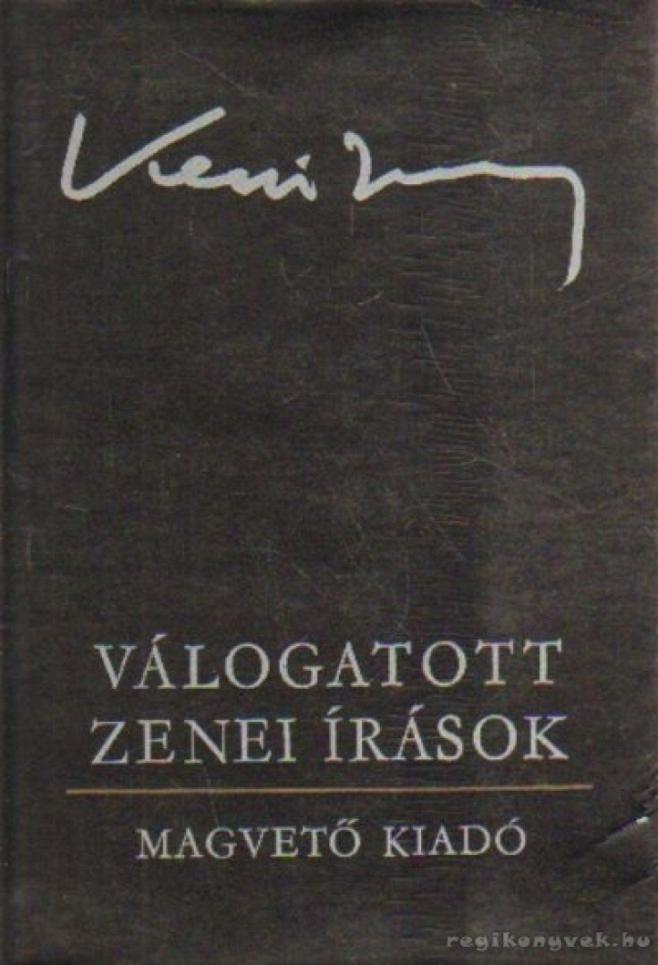 KESZI IMRE - Válogatott zenei írások [antikvár]