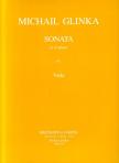 GLINKA, MICHAIL - SONATA IN D MINOR FOR VIOLA AND PIANO EDITED BY V.BORISOVSKY