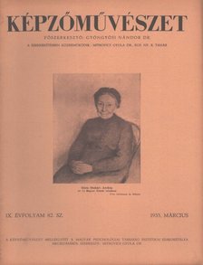 Gyöngyösi Nándor Dr. - Képzőművészet 1935 március IX. évf. 82. szám [antikvár]