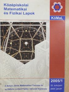 Gerőcs László - Középiskolai Matematikai és Fizikai Lapok 2005. január [antikvár]