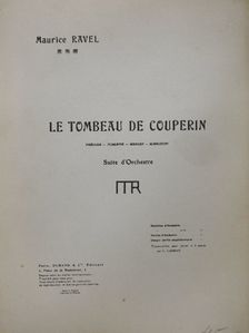 Maurice Ravel - Le Tombeau de Couperin [antikvár]
