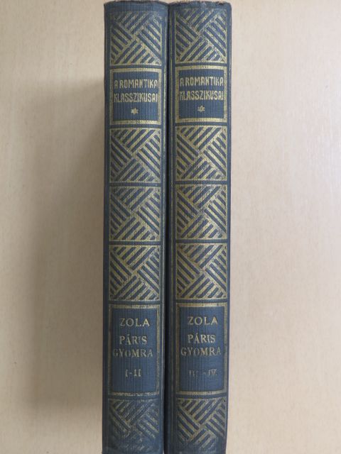Émile Zola - Páris gyomra I-III./Flaubert Daudet [antikvár]