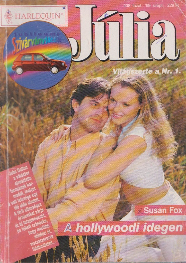 Susan Fox - A hollywoodi idegen [antikvár]