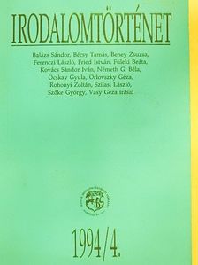 Balázs Sándor - Irodalomtörténet 1994/4. [antikvár]