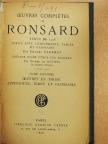 Pierre de Nolhac - Oeuvres complétes de Ronsard VII. [antikvár]