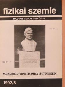 Bitó János - Fizikai Szemle 1992. augusztus [antikvár]