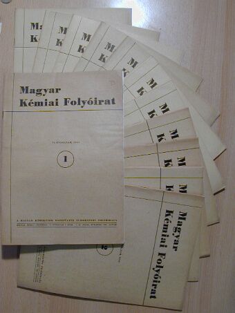 Flóra Teréz - Magyar Kémiai Folyóirat 1966. január-december [antikvár]