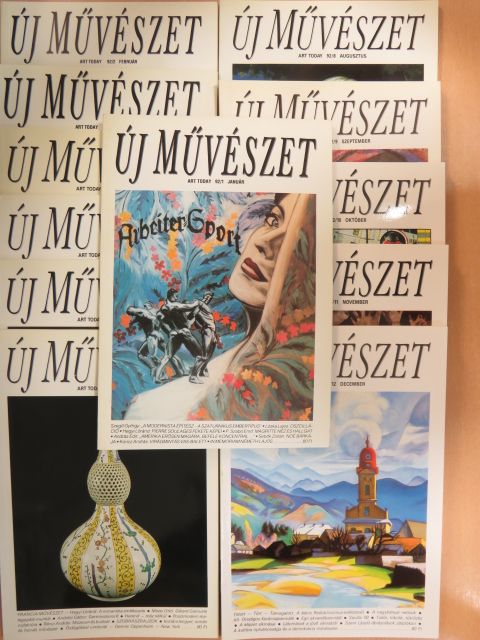 András Edit - Új művészet 1992. január-december [antikvár]