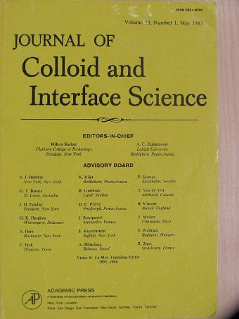 C. M. Cerda - Journal of Colloid and Interface Science, May 1983 [antikvár]