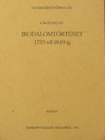 Lőkös István - Irodalomtörténet [antikvár]