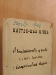 Natter-Nád Miksa - A termésértékesítés uj rendje és a kötelező beszolgáltatás a buzapontrendszer alapján II. [antikvár]