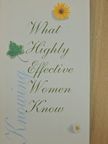 Beth Mende Conny - What Highly Effective Women Know [antikvár]