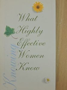 Beth Mende Conny - What Highly Effective Women Know [antikvár]