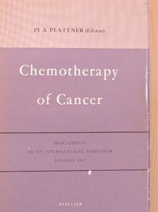 Chemotherapy of Cancer [antikvár]