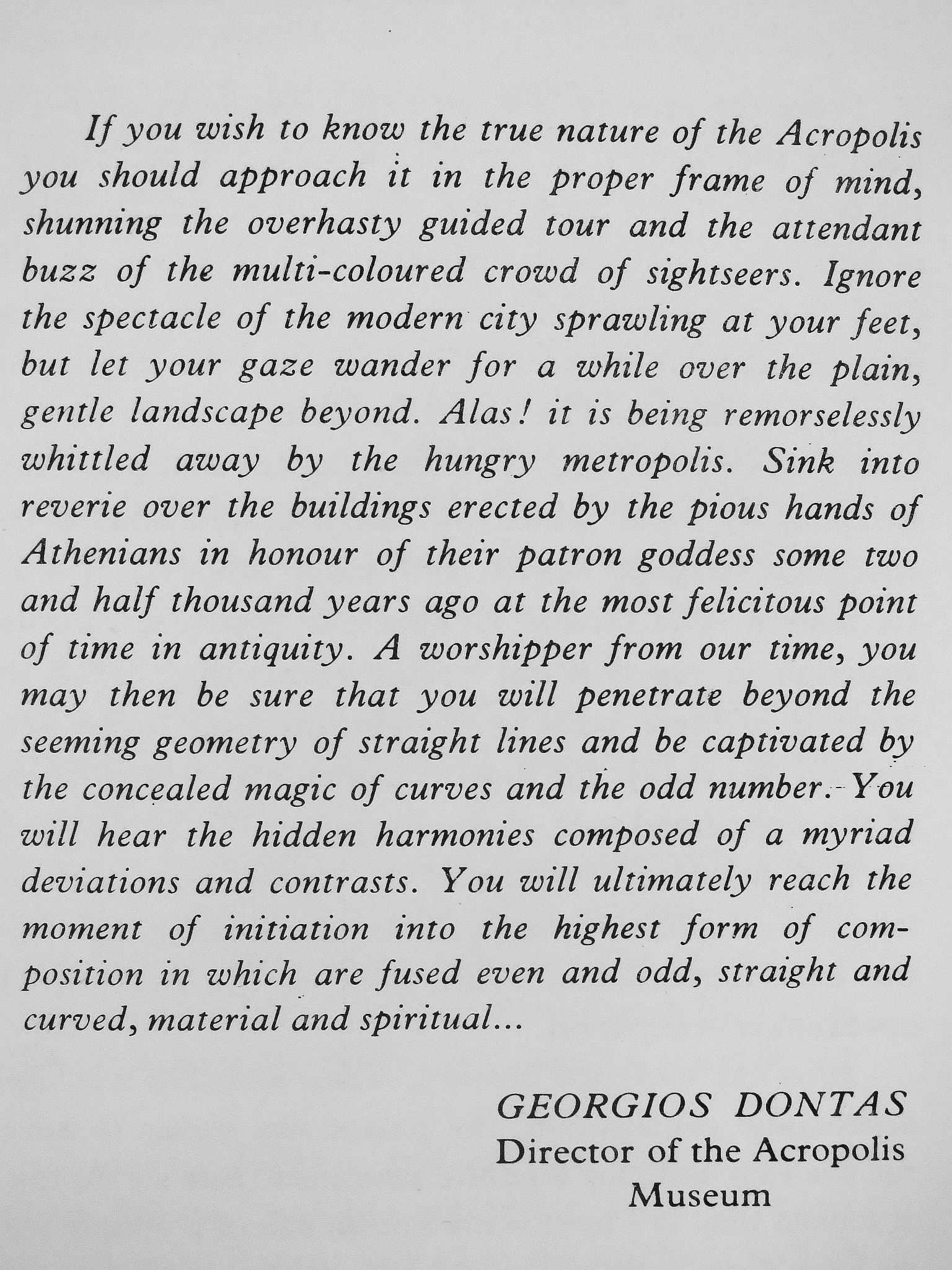 M. Brouscari - Acropolis of Athens and Its Museum [antikvár]