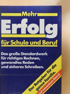 Heinz Laudel - Mehr Erfolg für Schule und Beruf [antikvár]