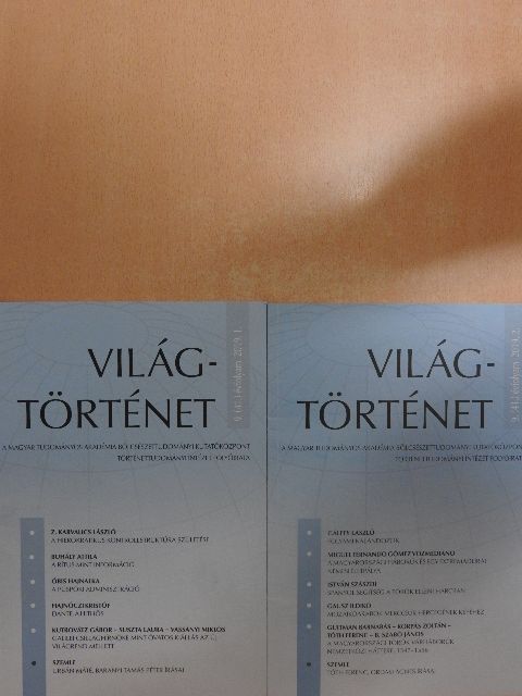 Gálffy László - Világtörténet 2019/1-2. (nem teljes évfolyam) [antikvár]