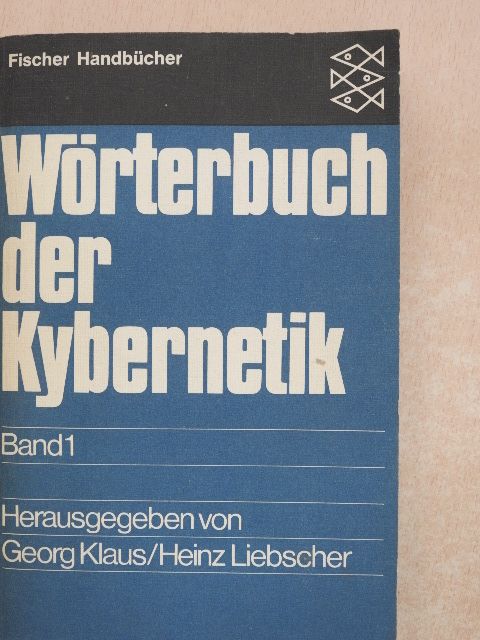 Wörterbuch der Kybernetik 1 [antikvár]