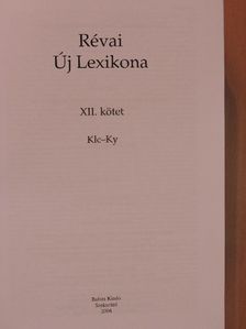 Révai új lexikona 12. (töredék) [antikvár]