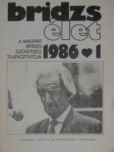 Bridzsélet 1986/1. [antikvár]