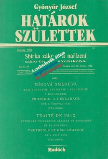 Gyönyör József - Határok születtek [antikvár]