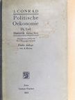 Prof. Dr. A. Hesse - Grundriß zum Studium der politischen Oekonomie IV. - Statistik I.  [antikvár]