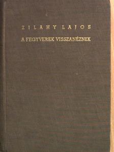 Zilahy Lajos - A fegyverek visszanéznek [antikvár]