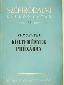 Turgenyev - Költemények prózában [antikvár]