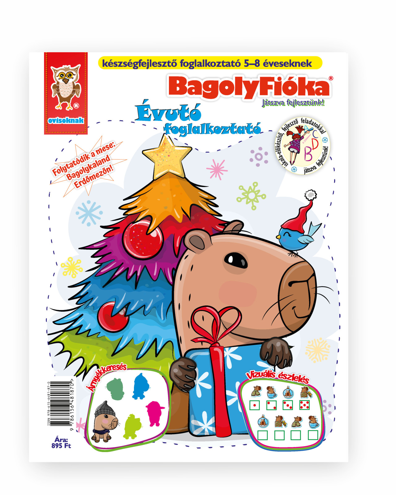 Jánossy Gábor[szerk.]-Jánossy-Kármán Mónika - BagolyFióka kreatív foglalkoztató füzet - Évutó