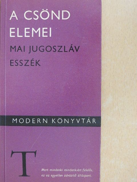 Branimir Donat - A csönd elemei [antikvár]