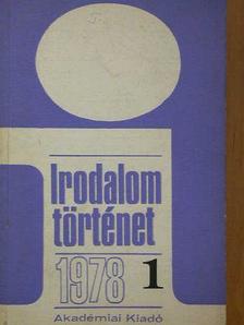 Andics Erzsébet - Irodalomtörténet 1978/1-4. [antikvár]