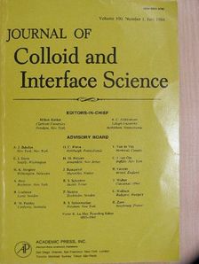Frank M. Tiller - Journal of Colloid and Interface Science, July 1984 [antikvár]