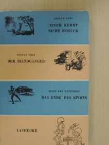 Hans von Oettingen - Einer kehrt nicht zurück und andere erzählungen [antikvár]