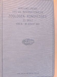 A. Appellöf - Verhandlungen des VIII. Internationalen Zoologen-Kongresses [antikvár]