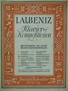 I. Albeniz - Klavier-Kompositionen [antikvár]