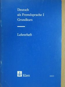 Friedrich Schmöe - Deutsch als Fremdsprache I. - Grundkurs - Lehrerheft [antikvár]